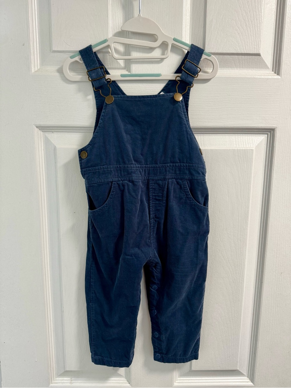 Angel Dear Classic Corduroy Navy Overall, 18-24 months, VGUC